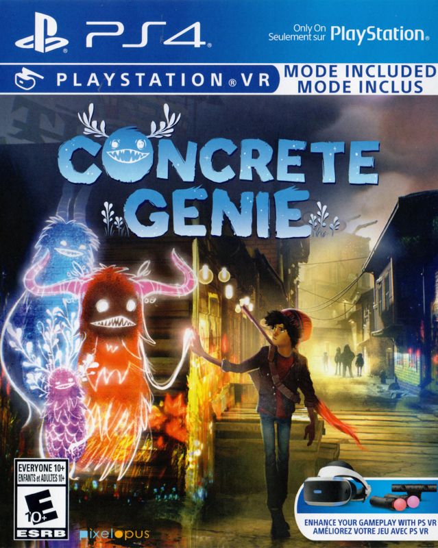Concrete Genie box art for Playstation 4